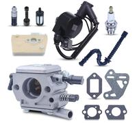 Kit de bobine d'allumage du carburateur pour STIHL 038 381 MS380 MS381 With Tailway avec dugle de carburant de filette de filette