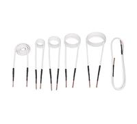 Kit de Bobine de Chauffage à Induction - 6 Pc avec Laiton 2,5 Mm, Bobines 20 à 50 Mm, Formage, Boîte Rangement Type Plat