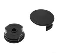 Kit de bobine et de ligne de rechange pour débroussailleuse sans fil Parkside avec couvercle pour 20-Li Series 300 550 50 Pièces de rechange 1,6 mm