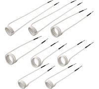 Kit de bobines de chauffage par induction VEVOR, 8 pièces, les bobines de chauffage par induction les plus es avec différentes longueurs, outil de chauffage par induction résistant à la chaleur avec f