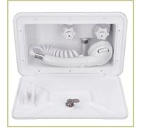 Kit de boîte de douche extérieure, tuyau rétractable de 1.5m, robinet extérieur universel pour camping-car, Van, camping-car,