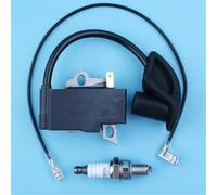 Kit de Bougie d'allumage Module Bobine pour Stihl FS110R FS110 | Pour débroussailleuse KM110R FC90 FS90R FS100R FS130R #4180 1302 A