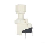 Kit de boutons pneumatiques pour broyeur à ordures et déchets alimentaires, commande manuelle, soupape à poussoir en ABS blanc, 16 A 250 V