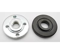 Kit de bride de fixation M14 vis/écrou de serrage compatible avec : Bosch, Dewalt, Makita, Hilti, Flex meuleuse d'angle 115, 125, 180, 230 M 14 30 mm et 35 mm d'écartement des trous
