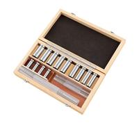 Kit de Broches de Clavette 22 Pièces, Ensembles de Cales de Bague À Collier de Taille Métrique avec 13 Bagues, 4 Broches Et 5 Joints, Jeu de Broches n Acier Rapide, Outil Traitement Des Métaux