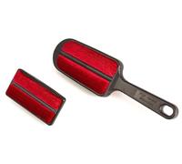 Kit de brosses : brosse à main et brosse de voyage, éliminateur de poils d'animaux, lot de 2