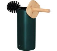 Kit de brosses WC Sealskin Mind, vert foncé/bois mat, référence 800672