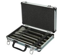 Kit de burins MAKITA SDS-Plus dans un étui en aluminium aluminium