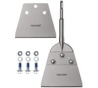 Kit de burins SDS Plus, 270x130 mm, avec burin large, et lames de rechange
