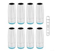 Kit de buse conique haute performance pour soudage MIG avec torche 25AK 8 buses et 1 clé pour une durabilité et une fonctionnalité améliorées