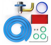 Kit de buses d'assistance pneumatique S9 - Accessoire de gravure - Acier inoxydable - Construction entièrement métallique - Bonne étanchéité à l'air - Coupe plus rapide et plus propre