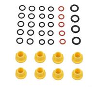 Kit de buses de nettoyeur haute pression avec joints toriques pour Karcher K2 K3 K4 K5 K6 pour K7, y compris les rondelles grandes, moyennes, petites et rouges, modèle 2.640-729.0