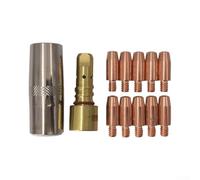 Kit de buses de soudage mig 12T cuivre pour lincoln pour magnum PRO cuivre pour pointes de contact MIG 12T résistant à la chaleur pour accessoires de soudage mig 12T pour lincoln pour magnum PRO 250L