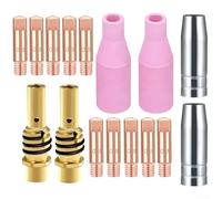 Kit de buses de torche de soudage pour MIG pour soudeur MAG pour 15AK pour MB15, conçu pour être compatible avec Lux Merkle GYS Telwin EWM et avec matériaux