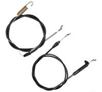 Kit de câble de traction et de frein de rechange pour tondeuse Toro pour tondeuse recy de 55,9 cm, comprend des pièces 115-8435 et 115-8437, construction en caoutchouc robuste pour une performance