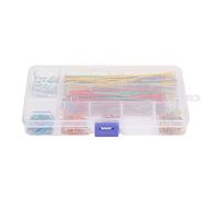 Kit De Câbles De Raccordement, 560 Pièces, Assortiment De Fils De Raccordement Et De Circuits Imprimés Préformés pour Planche à Pain, Kits D'assortiment De Câbles De Raccordement, pour Prototypage De