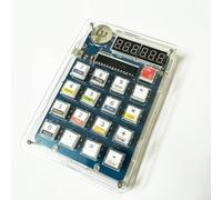 Kit de calculatrice numérique à tube pour l'entraînement électronique et la pratique de la soudure avec opérations mathématiques multifonctionnelles et conversion de valeur de résistance avec USB ou