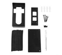 Kit de cale de sonnette pour modèles de batterie Noir | Réglage précis de 30 à 55 degrés, vue claire de l'échelle, orientation symétrique à gauche ou à droite