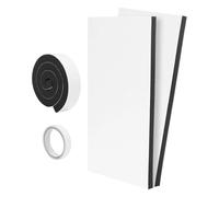 Kit de Calfeutrage de Fenêtre pour Climatiseur,2 pièces haute densité universelles - Kit Isolation Mousse Climatiseur,pour Maison Bureau Appartement Chambre