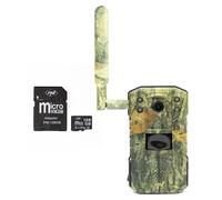 Kit de caméra de chasse PNI Hunting 250C avec connexion Internet 4G LTE bidirectionnelle et carte MicroSD de 128 Go