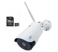 Kit de caméra de surveillance IP sans fil PNI House, modèle IP52, résolution 2MP, 1080P, avec carte mémoire de 128 Go