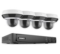 Kit de caméra de surveillance PTZ 4 en 1, résolution 4 MP, avec zoom optique et enregistreur 4K Ultra HD