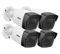 Kit de caméra IP POE, résolution 5 MP, enregistrement audio
