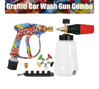Kit de canon à mousse Graffiti Design-pistolet de lavage haute pression pour Karcher/Bosch/Nilfisk, ensemble de lavage ergonomique pour voiture/RV/camion For Karcher K