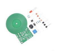 Kit de capteur électronique en métal 86 x 61 mm facile à assembler | À monter soi-même, idéal pour la pratique du soudage, comprend tous les composants, instructions claires (français non