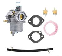 Kit de carburateur 15003-2647 compatible avec Kawasaki FE290D FE290R HF100A Moteur 4 temps, pièce de rechange en métal pour tondeuse à gazon, carburant précis