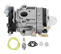 Kit de Carburateur, Carburateur Debroussailleuse Kits de Carburateur 10mm de Remplacement Pour Désherbeur 1E34F 1E36F TU26 TL26 Débroussailleuse 26cc 33cc