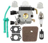 Kit De Carburateur Compatible Avec Les Pièces Et Accessoires De Moteur Stihl Fs38 Fs45 Fs46 Fs55 Km55. Kit De Remplacement De Conduite De Carburant. Filtre À Air.