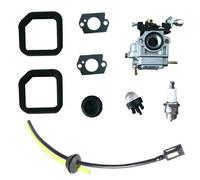 Kit de carburateur, conduite de carburant, filtres à air, bougies d'allumage pour débroussailleuses Ryobi RLT26CDSN et Homelite HLT25CNB. Pièces de débroussailleuse Whipper Snipper.~0575