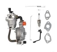 Kit de carburateur double carburant pour générateur GX160 GX200, pour kit de conversion au propane GPL avec régulateur de pression, remplacement en métal pour le fonctionnement du biogaz naturel