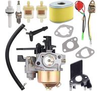 Kit de carburateur GX160 pour Honda GX200 GX168 GX140 GX120 5.5HP 6.5 HP Moteur WP30X Pompe à Eau Nettoyeur Haute Pression Carb, avec Joints de Montage