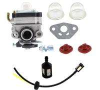Kit de carburateur Kurihina compatible avec BHX2500CA pour souffleur Makita 24,5 cc Remplacement pour Makita 168641-9