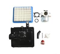 Kit de carburateur pour tondeuse à gazon Quantum 799868 pour carburateur avec joints et filtres à carburant pour une performance efficace