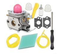 Kit de carburateur pour Zama C1U-W18 avec filtres : kit de réparation pour débroussailleuse, souffleur, tronçonneuse, outils de jardin