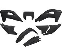 Kit de carénage UFO PLAST, 8 pièces, ensemble de carénage en plastique pour Husqvarna FE TC TE 250 - 501 cm³, années de fabrication 2025 - 2026, couleur : noir