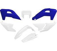 Kit de carénage UFO PLAST, 8 pièces, ensemble de carénage en plastique pour Husqvarna FE TC TE 250 - 501 cm³, années de fabrication 2025 - 2026, couleur : blanc / bleu