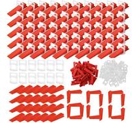 Kit de Carrelage, 500 Croisillon Autonivelant 3mm+100 Réutilisable Cale Carrelage - Pour Carrelage Sol Carreaux de mur