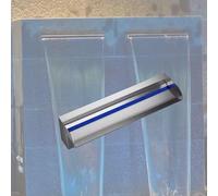 Kit de cascade avec tuyau ondulé pour extérieur, cascade personnalisable pour bassin et jardin - Crée-ruissellement en acier inoxydable de 180 cm de large, installation facile et durable, id