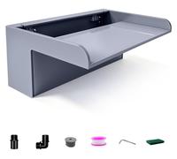 Kit de cascade de 30 cm, en acrylique, largeur 20 cm, pour bassin et jardin