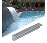 Kit de Cascade extérieure : Transformez Votre Jardin, terrasse et Spa avec Un déversoir et Une Fontaine pour bassins et piscines. Idéal pour la détente et l'embellissement de Votre Espace ex