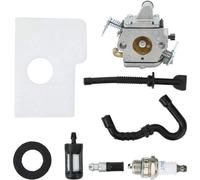 Kit de chaîne de tronçonneuse - Pièce de rechange pour pignon et plateau de chaîne pour MS170 MS180 - 017018 Pièce de rechange et accessoire.