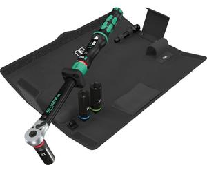 Kit de changement de roue pour voiture Wera Click-Torque Lock C 3 1 ynamométrique avec 3 douilles + rallonge
