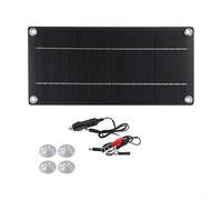 Kit de charge solaire monocristallin 60 W 12 V pour batteries de caravane, bateau, camping-car et van avec technologie avancée de revêtement en polyéthylène