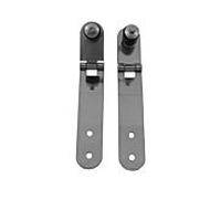 Kit de charnières Duravit 0061001000 pour couvercle d'urinoir sans mécanisme de fermeture amortie, acier inoxydable