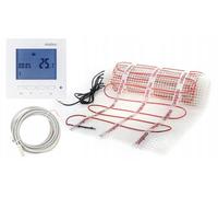 Kit de chauffage électrique au sol ZOJ-40, alimentation électrique unilatérale, 4,0 m²