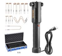 VEVOR Kit de Chauffage par Induction Magnétique pour Enlever Écrous Rouillés 1100 W, Dégrippeur à Induction Portatif, avec 10 Bobines et Coffret, pour Retirer Vis Rouillées, Réparation Automobile